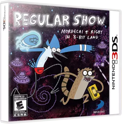 jeu Regular Show - Mordecai and Rigby in 8-bit Land